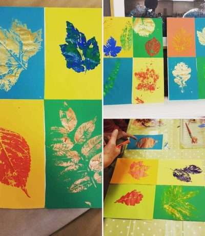 leaf print kit ideas