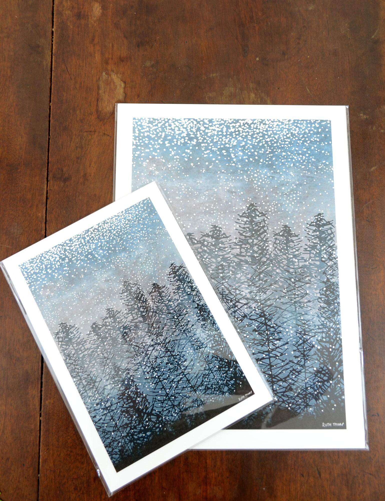 Winter Forest Print - Image 2