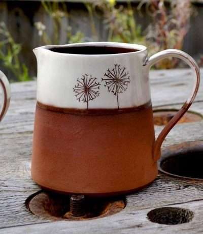 Wendy Calder Dandelion Ceramic Milk Jug