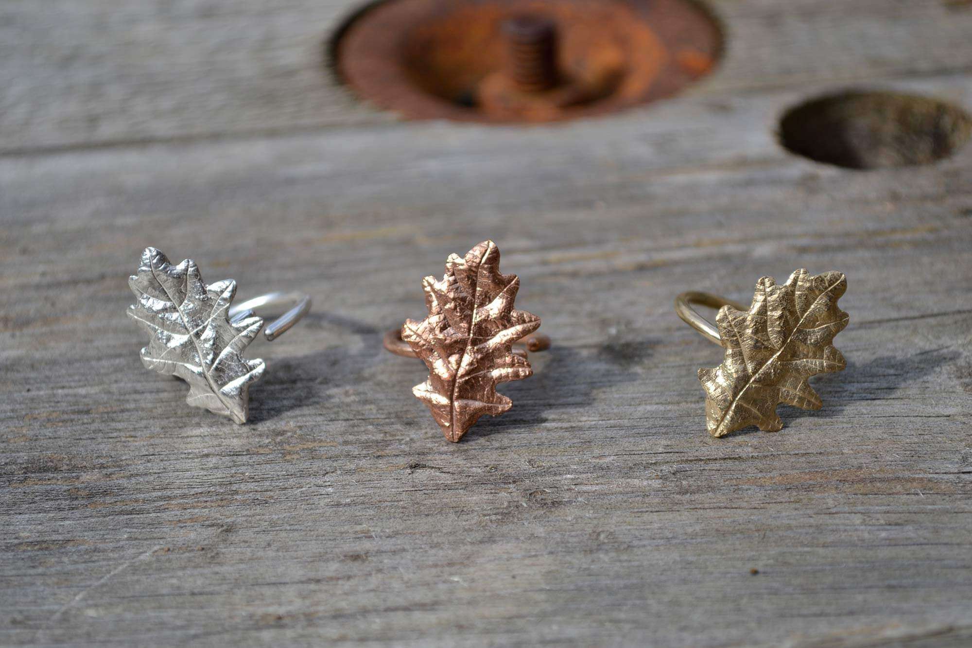 Oak Leaf Ring Group