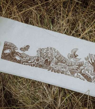 becca hedgerow lino print alt