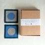 blue stitch coasters