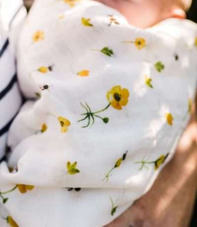 buttercups and bumbles baby muslin