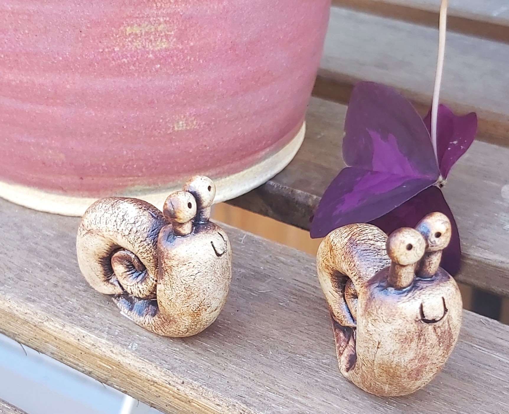 ceramic snails