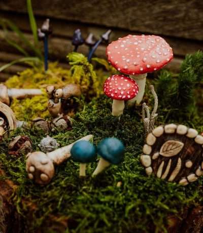 mushroom large table centerpiece