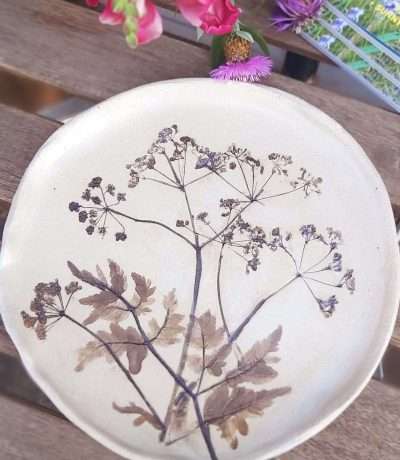 cow parsley dinner plate