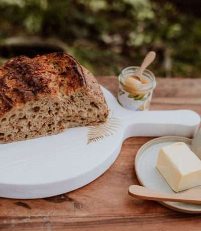 Fern Round Serving Board main