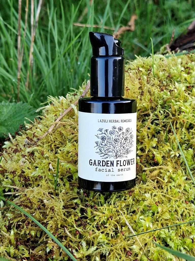 garden flower facial serum