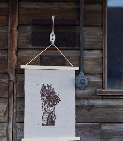 flower harvest print