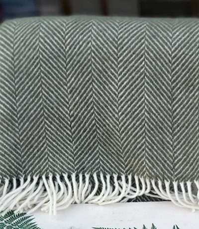 green blanket