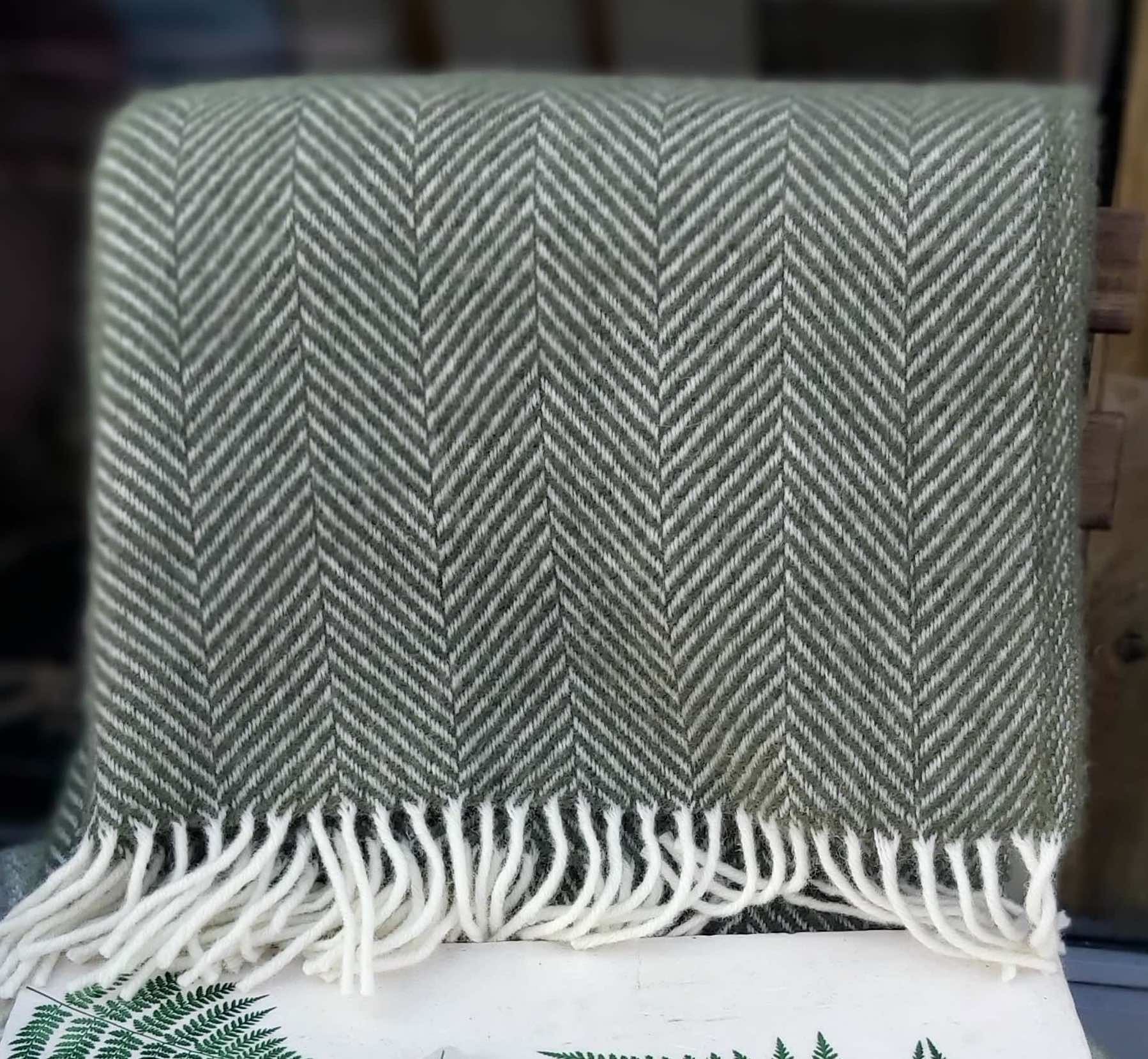 green blanket
