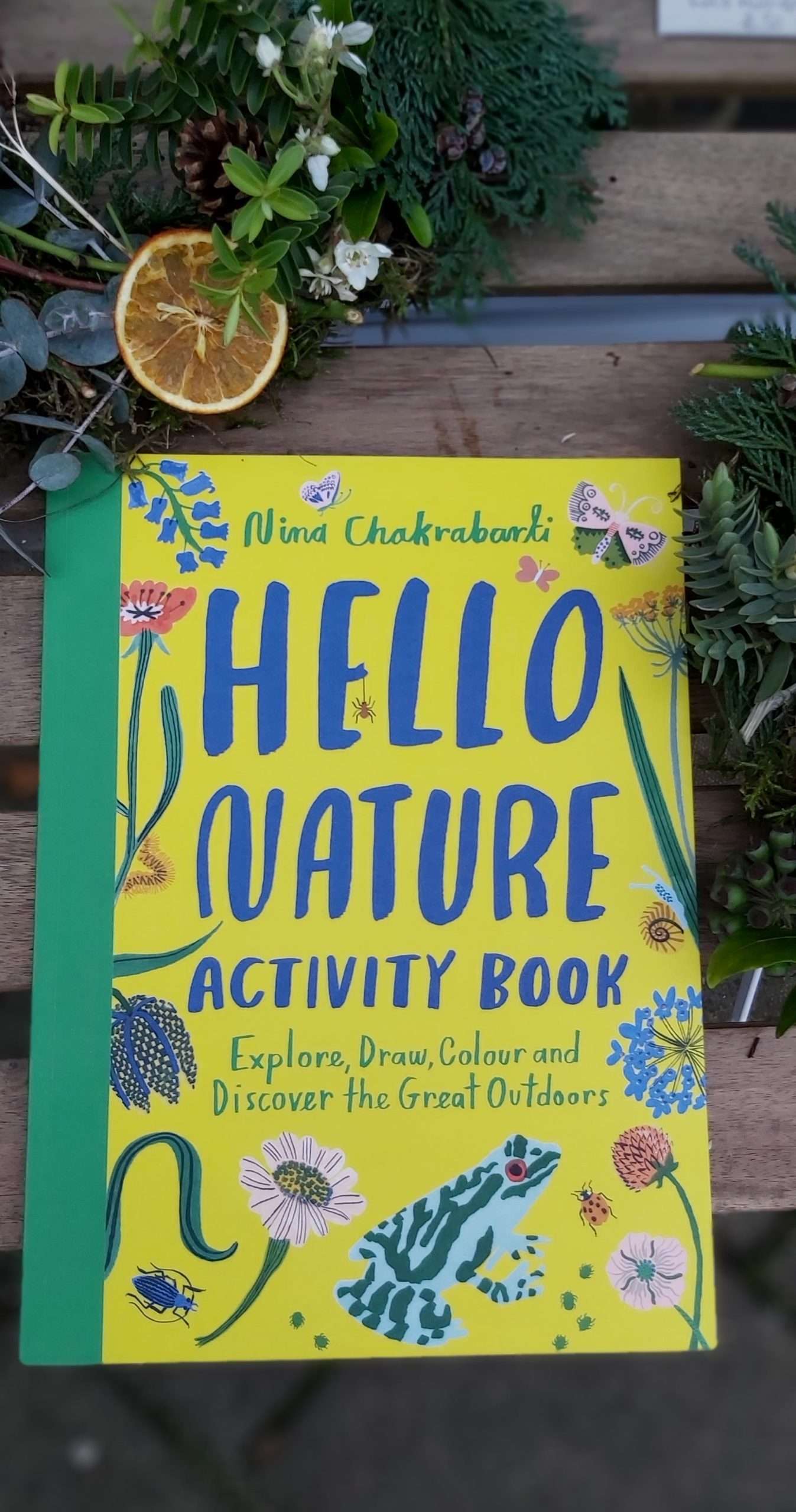 hello nature activity book