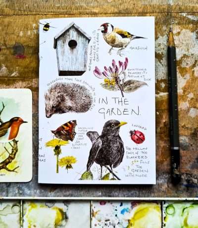 in the garden notebook