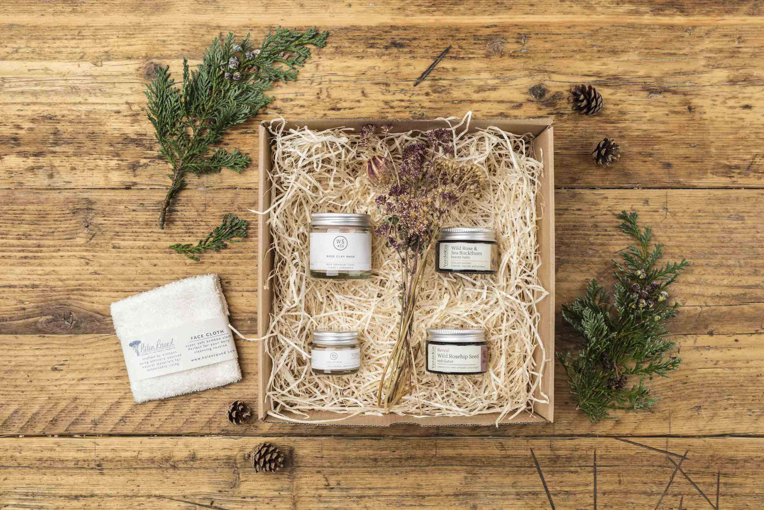 in the name of the rose gift set with face cloth