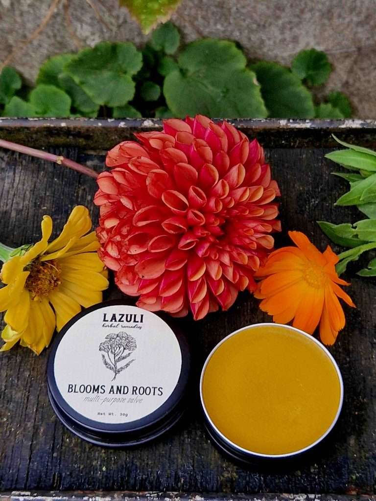 lazuli blooms and roots balm