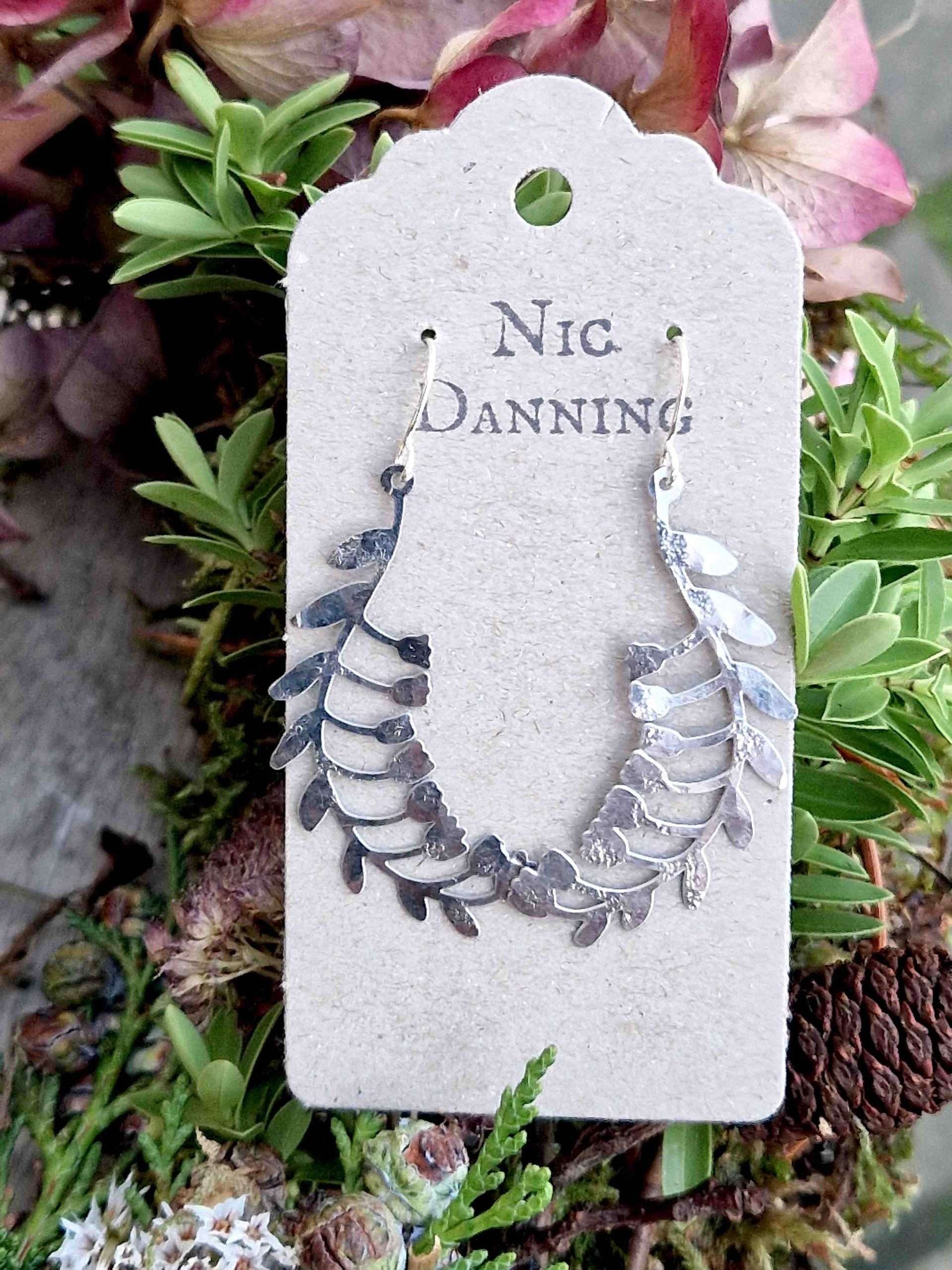 lily of the valley nic danning earrings