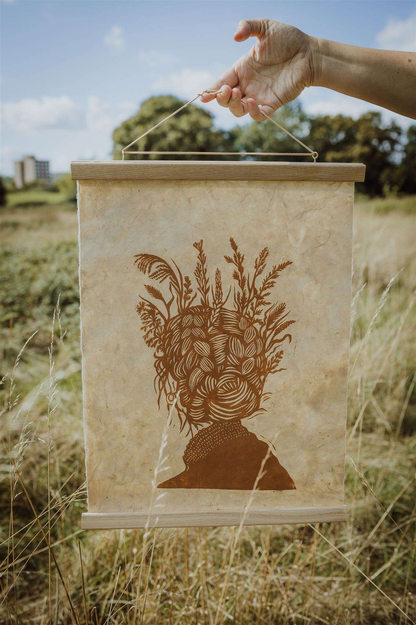 Meadow Hair Print
