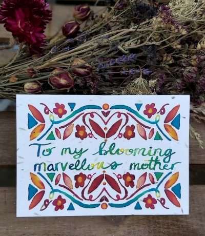 mothers day seed card