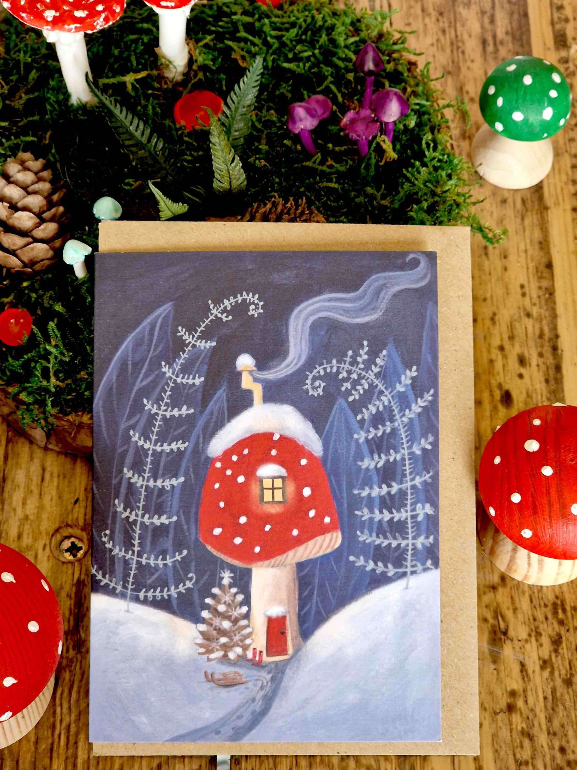 mushroom home new card