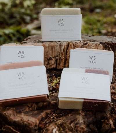 Wild Sage group shot of soaps