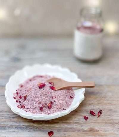 rest bath salts close up
