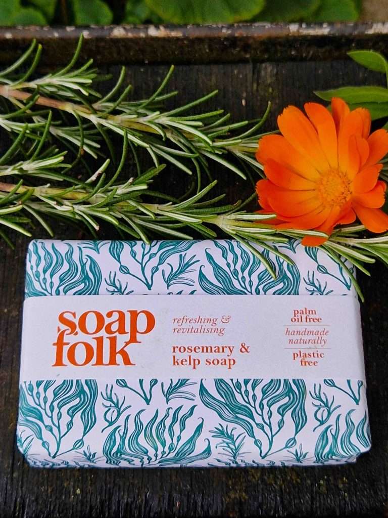 rosemary and kelp soap