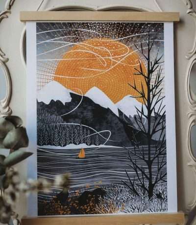 sail on the wind print