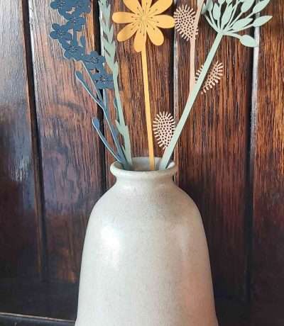 spring paper posy