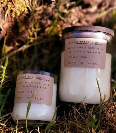 summer scented candles