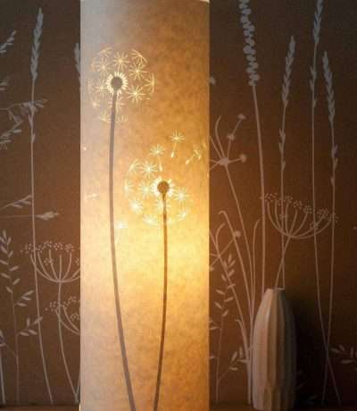 tall dandelion lamp