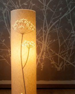 Cylindrical Cow Parsley Lamp