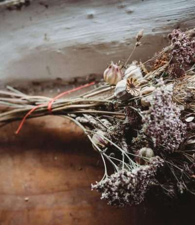 Dusk wild dried posy alternative