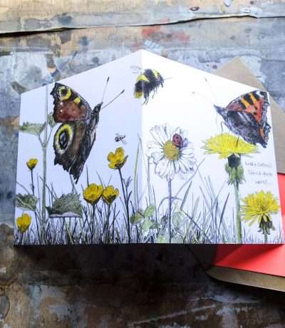 weeds card back and front