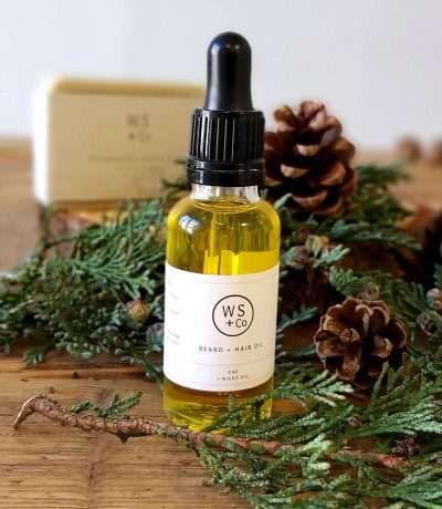 wild sage beard and hair oil