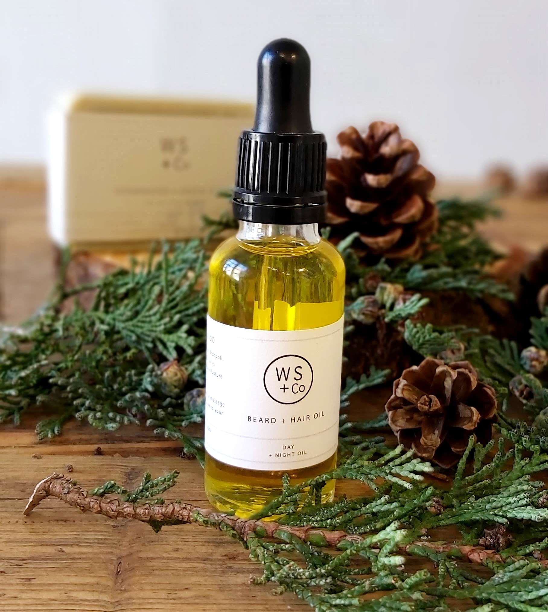wild sage beard and hair oil